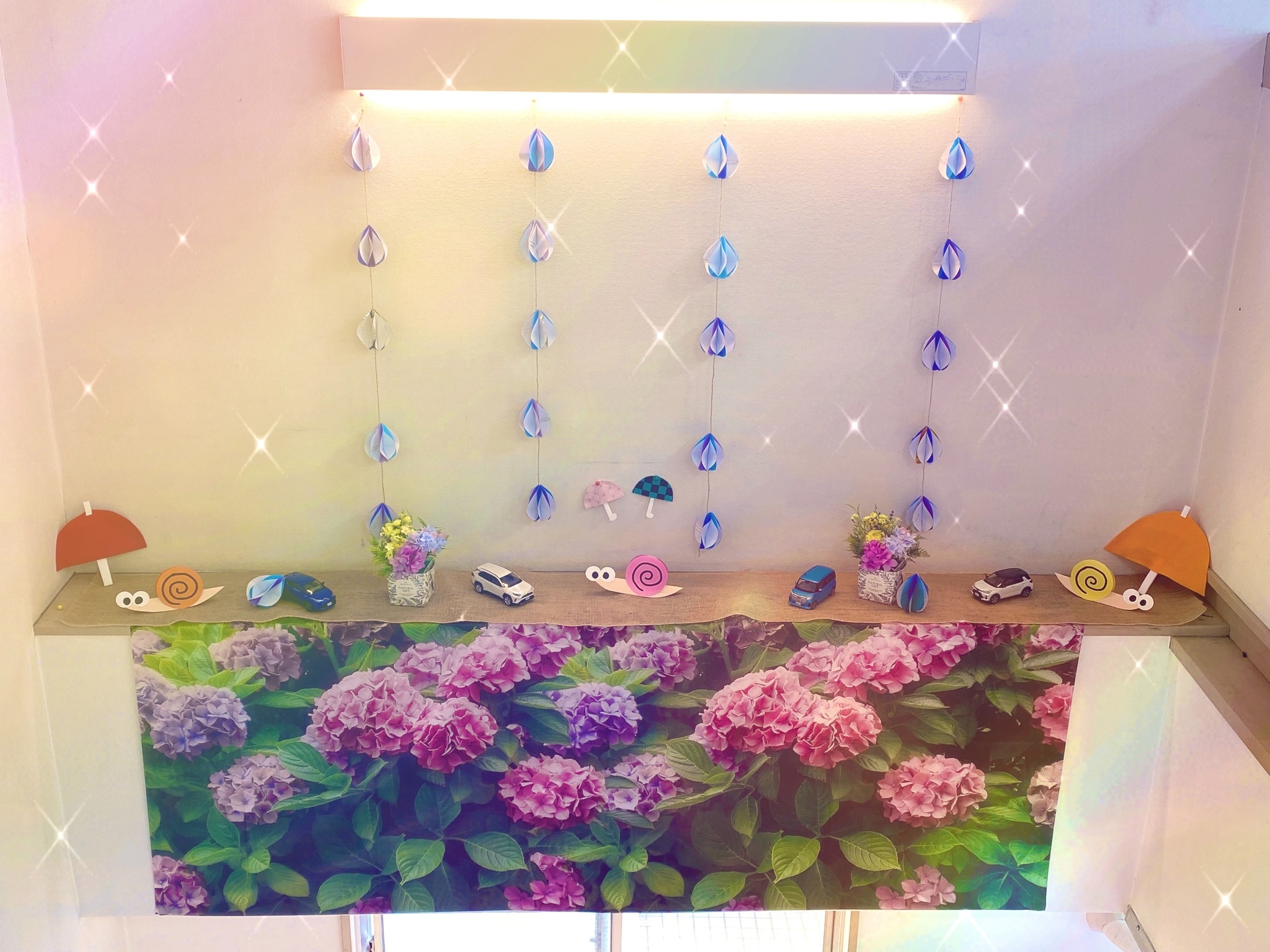 梅雨はいつから 店内の装飾頑張ったので是非見てください 梅雨はいつから 店内の装飾頑張ったので是非見てください