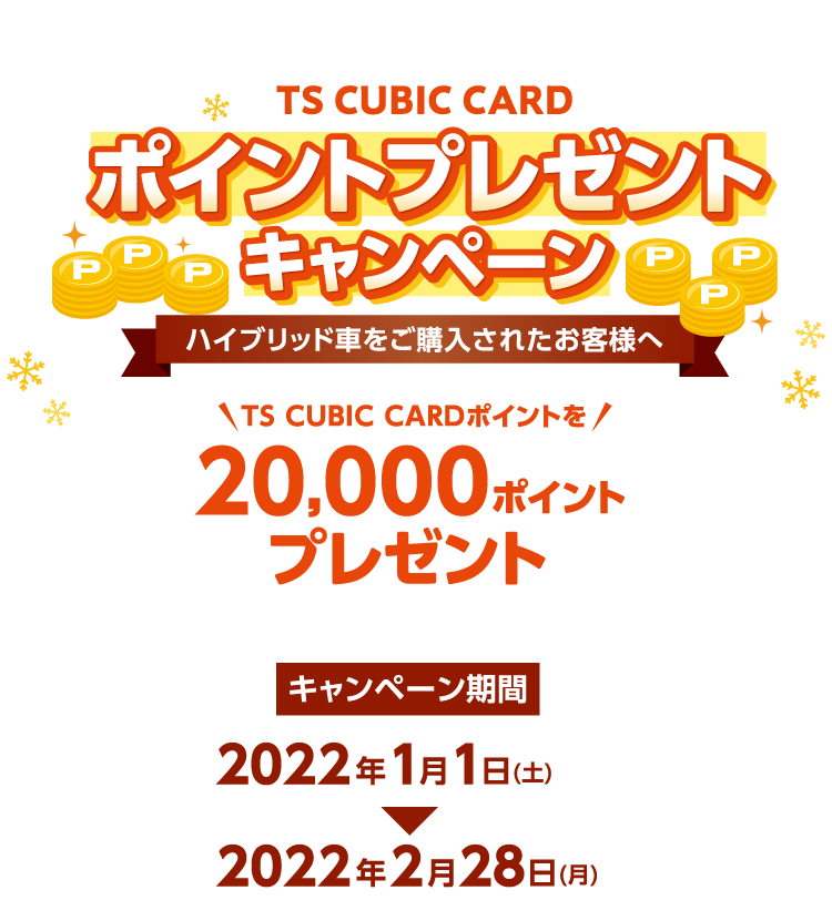 TS CUBIC CARD  トヨタモビリティ神奈川