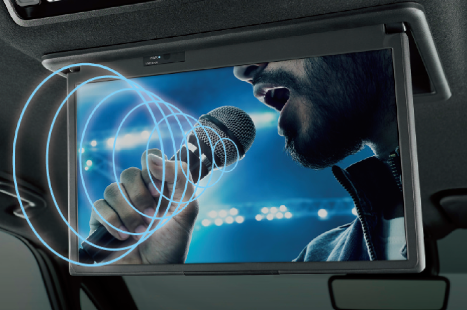 14インチ有機EL後席ディスプレイ