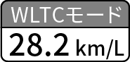 シエンタZ（ハイブリッド・2WD・7人乗り）はWLTCモード_28.2km/L