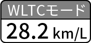 シエンタZ(ハイブリッド・2WD・7人乗り)はWLTCモード_28.2km/L