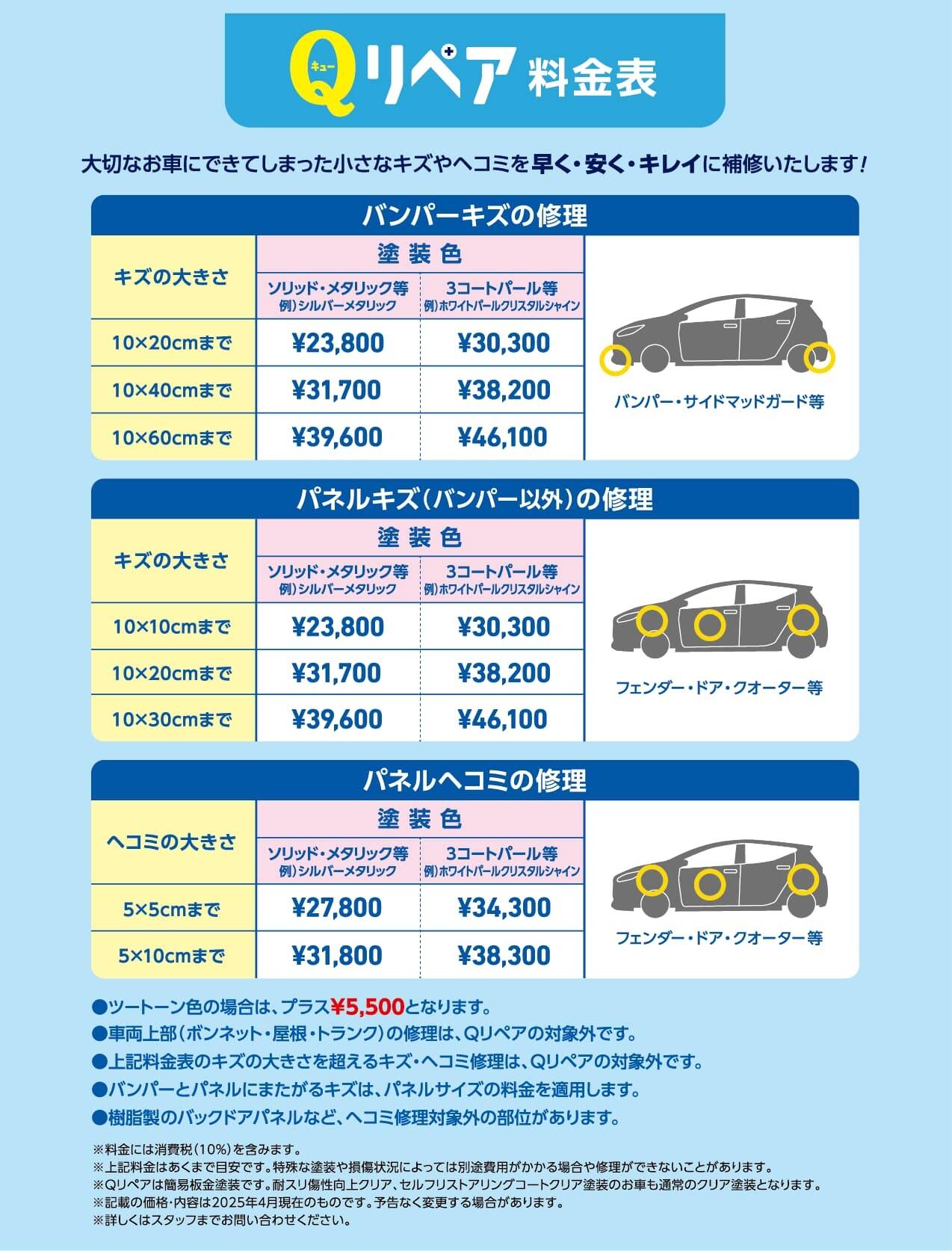 Qリペア | トヨタモビリティ神奈川
