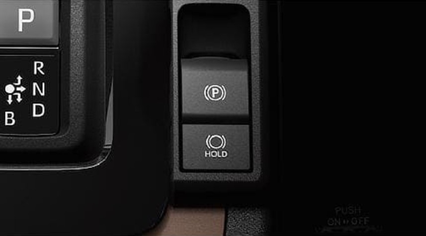 電動パーキングブレーキ・ブレーキホールド機能