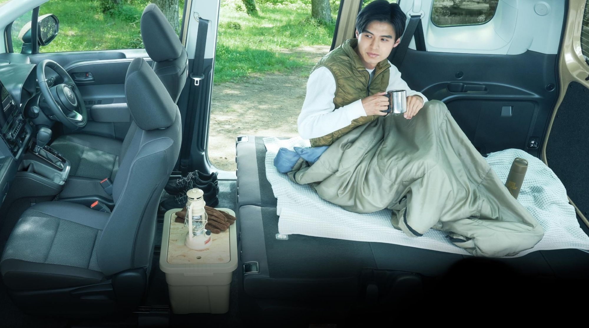 車中泊のイメージ 