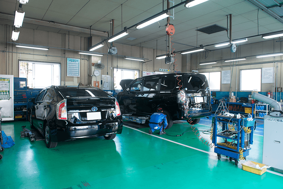 マイネッツ鹿島田 整備工場