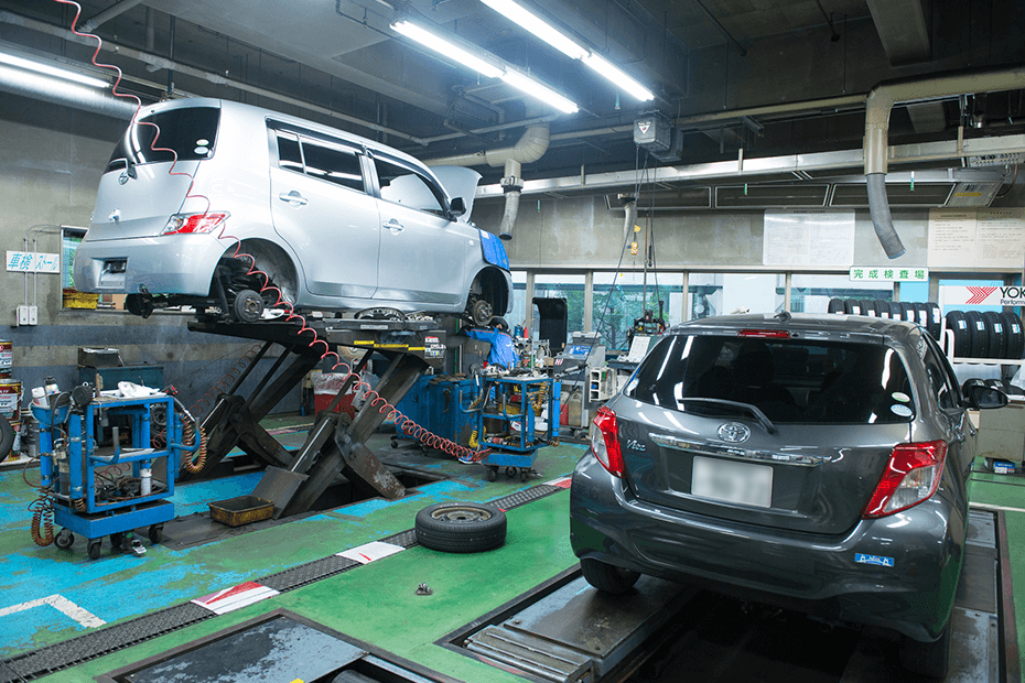マイネッツ神奈川 整備工場