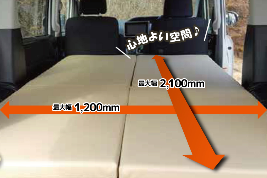 ベッドキット_組立タイプB_サイズ