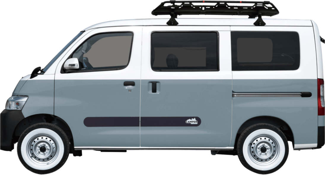 キャンパー アルトピアーノの車体