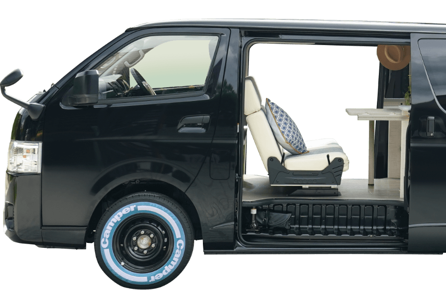 ハイエース キャンパーアルトピアーノの車体