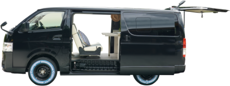 ハイエースキャンパー 車体