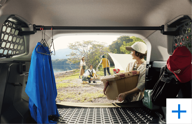 新型RAV4 Adventureのラゲージ