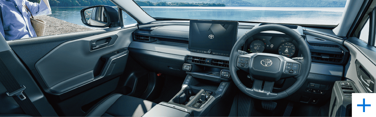 新型RAV4 Zの運転席