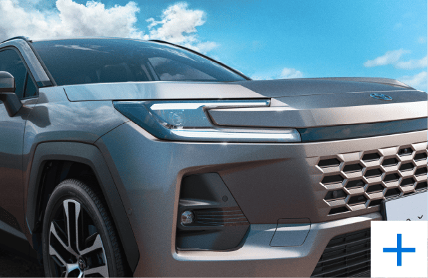 新型RAV4 Zのルーフ